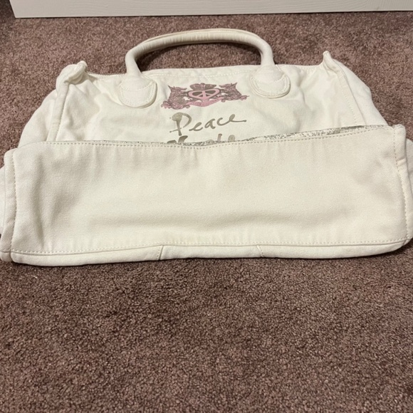 Vintage Juicy Couture Canvas Tote Bag - Picture 4 of 12